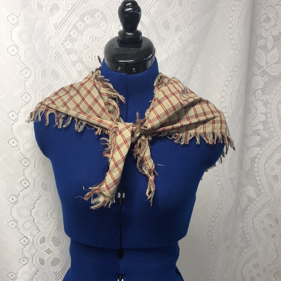 Triangle Fringed Scarf - Picture 2 of 5